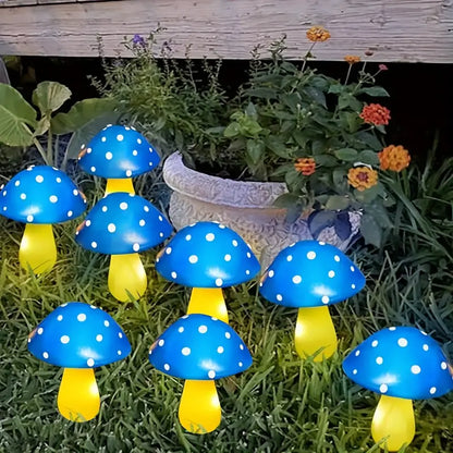 SolaraGarden | Modern & Elegant Solar Mushroom Lamps