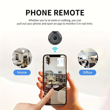 CamTrack | Mini Wi-Fi Camera – Portable & Rechargeable