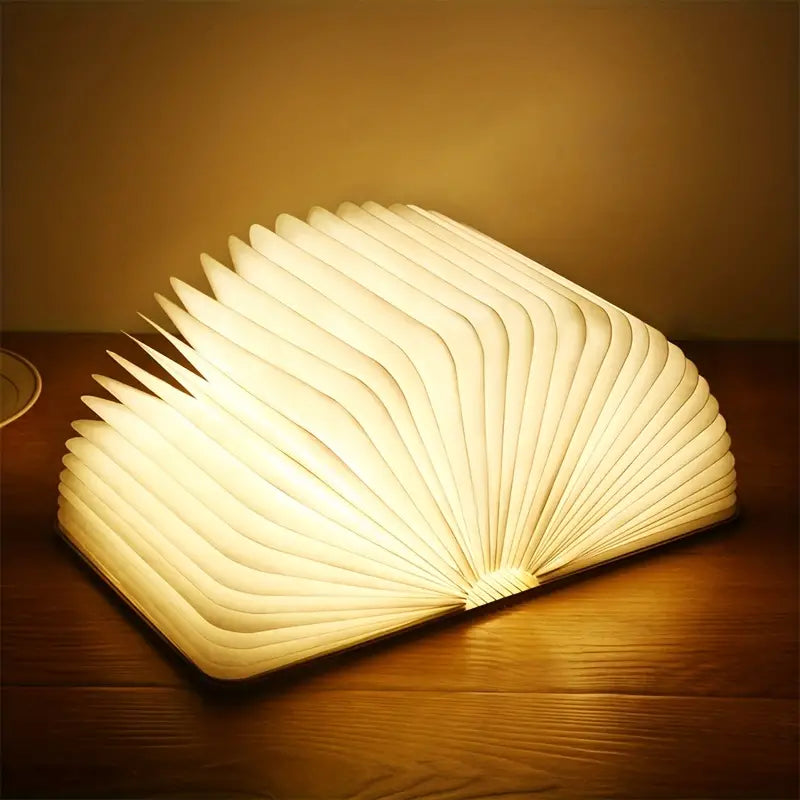 SparkGlow | Luxury & Creative Folding Book Table Lamp