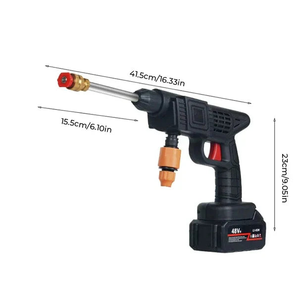 WashForce | Cordless Portable High-Pressure Spray Gun Set