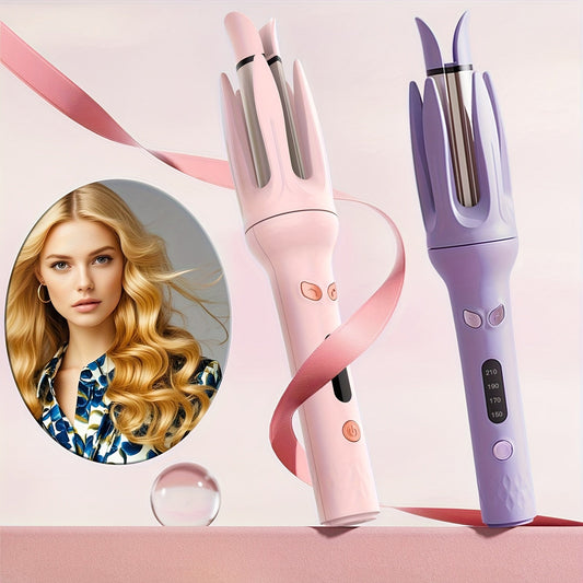 CurlGoddess | Professional Auto Curler – Quick, Even Curls with Anti-Scald Design