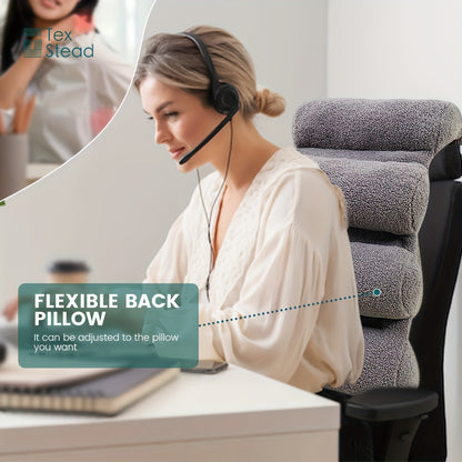 OrthoRest | Lumbar Support Pillow – Ergonomic Office & Car Relief