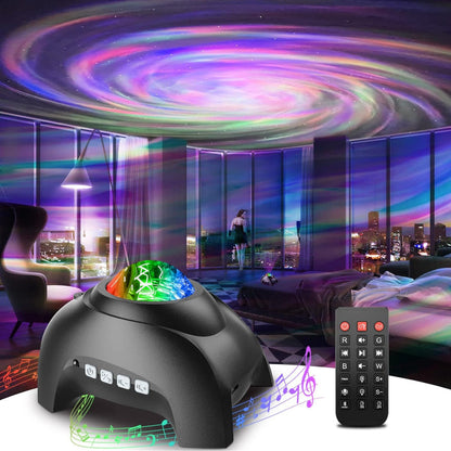 AuroraPulse | Interactive Starry Sky Projector