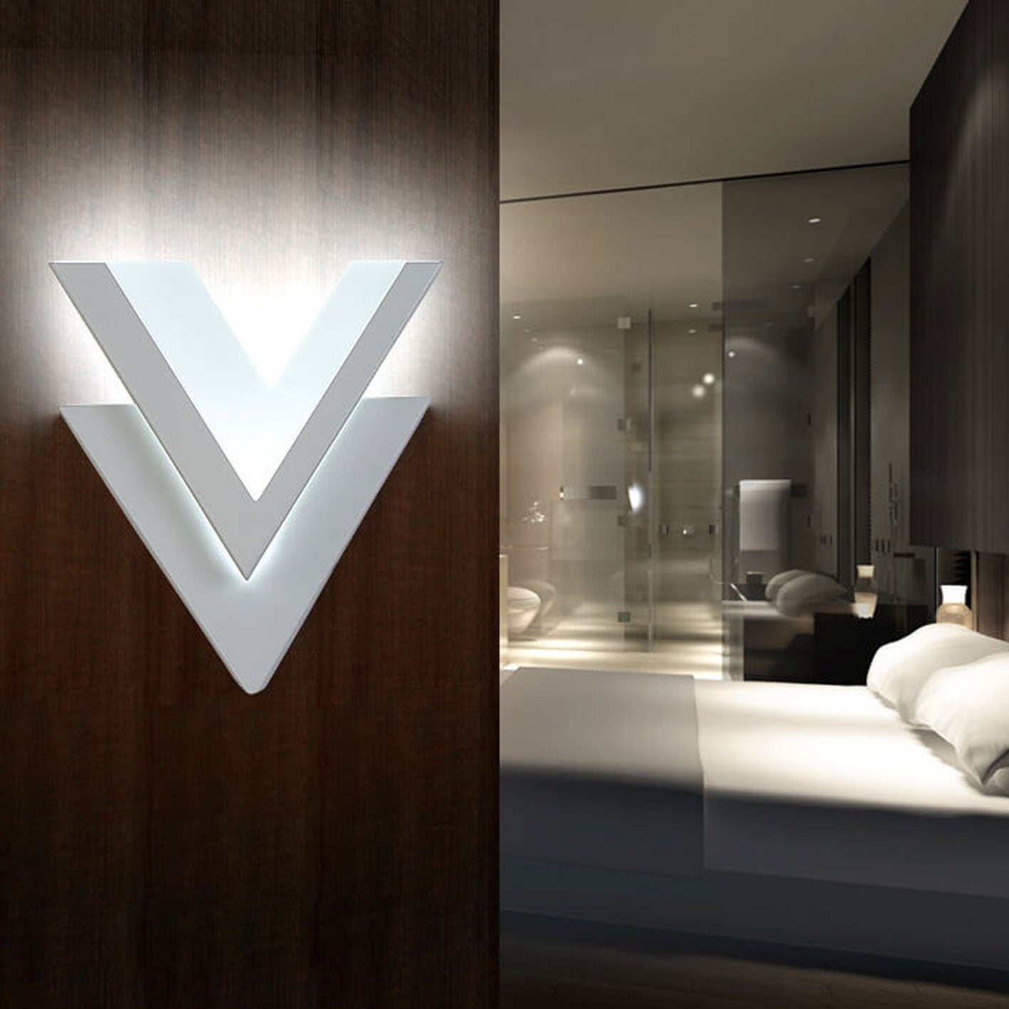 V-Shine | Elegant LED Wall Light