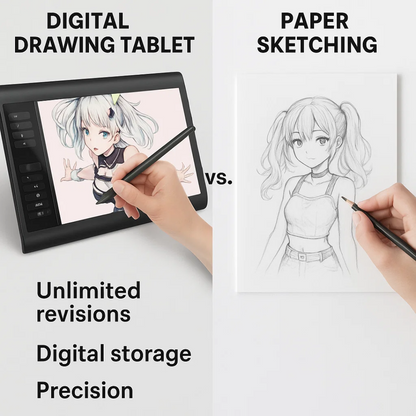 SketchPro | Digital Sketch Pad with Paper Feel & Stylus
