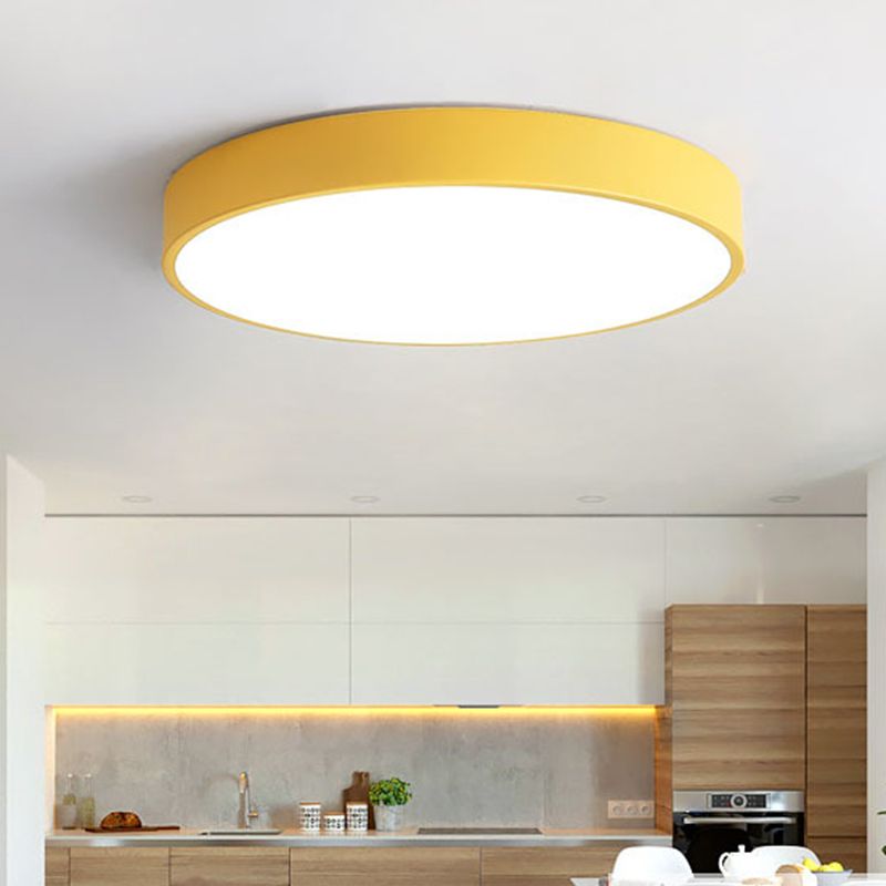 PastelRing | Ultra-Flat Round Ceiling Lamp