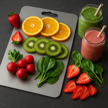 PureBoard | BPA-Free Titanium Cutting Board for Healthy Cooking