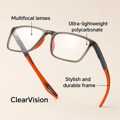 ClearVision | Ultralight multifocal reading glasses