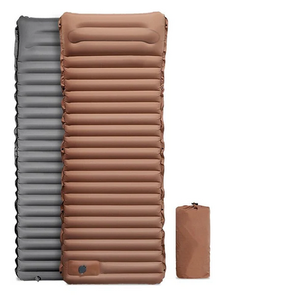 TrekRest | Portable Air Mattress with Foot Pump & Outdoor Comfort