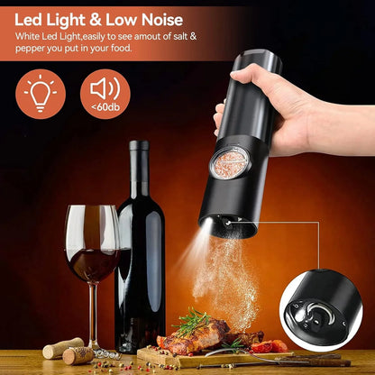 SpiceOne | Electric Mill with Rechargeable Battery & LED Light