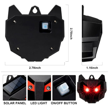 CritterGuard | Solar-Powered Outdoor Night Animal Repeller 2PCS