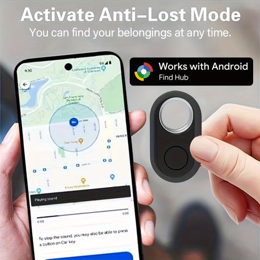 TrackGo | Compact Smart Tag – Secure Valuables Anywhere