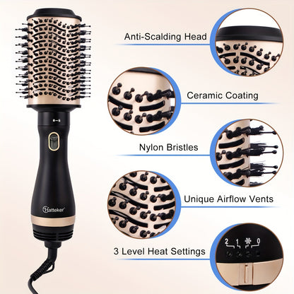 VivaComb | Electric Styling Comb – Fast 4-in-1 Drying & Smoothing Tool
