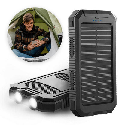 RayCharge | Solar Power Bank with 500,000mAh & Dual USB
