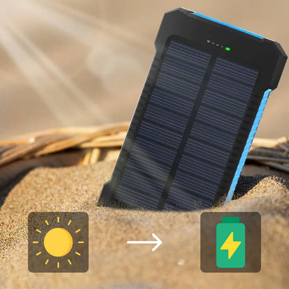 RayCharge | Solar Power Bank with 500,000mAh & Dual USB