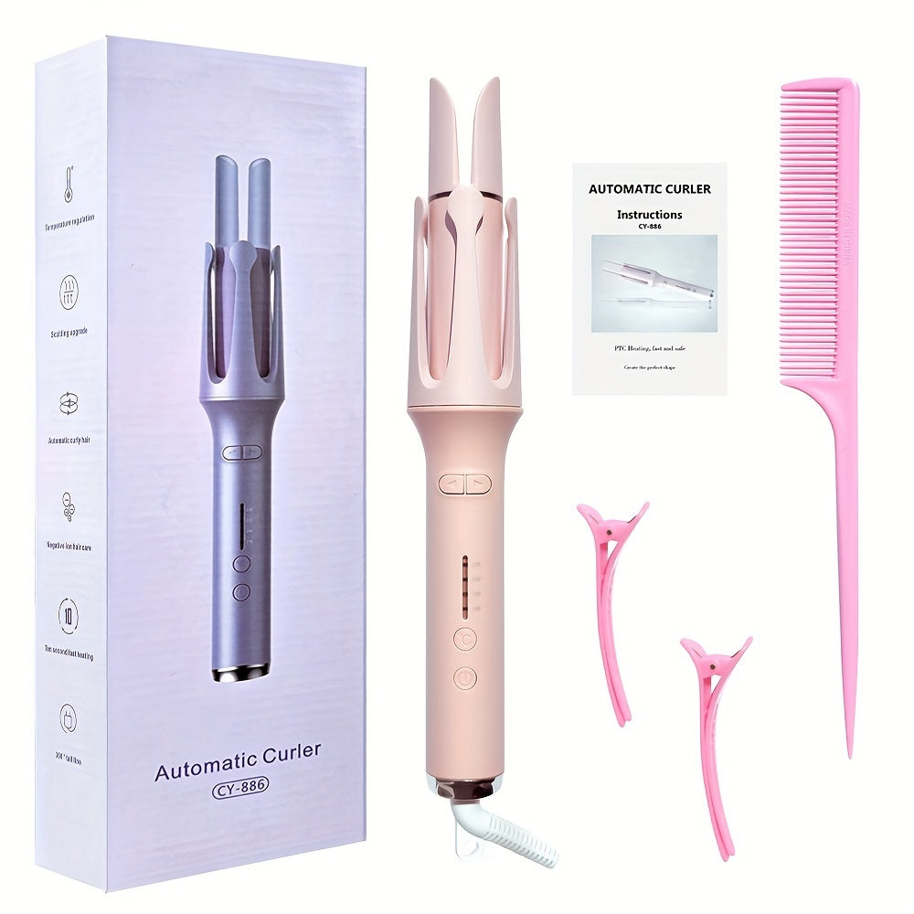 SilkWave | Automatic Hair Curler – 4 Heat Modes & Smart Timer Technology