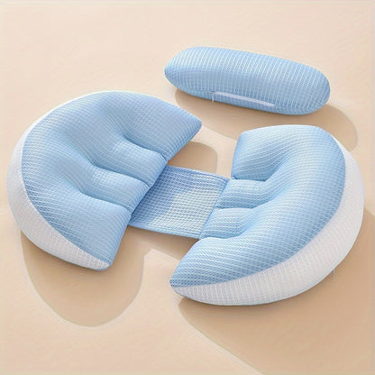 MumRest | Adjustable U-Shaped Pregnancy Pillow for Back & Abdomen