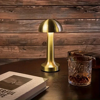 LunaGlow | Vintage & Elegant Mushroom Table Lamp