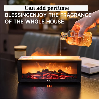 FlameMist | Ultrasonic Diffuser – Portable Mist & Soothing Ambience