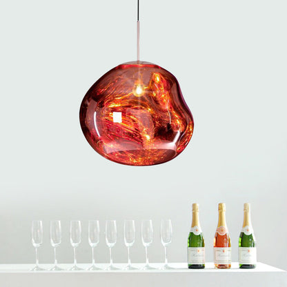 VivaDome | Pendant Light with Metal & Glass for Luxurious Elegance