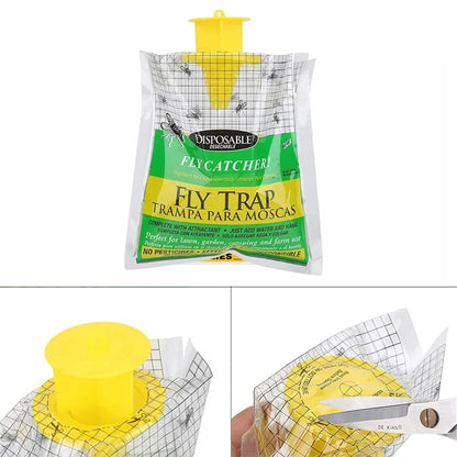 ZapBag | Eco Disposable Fly Trap for Outdoor Use