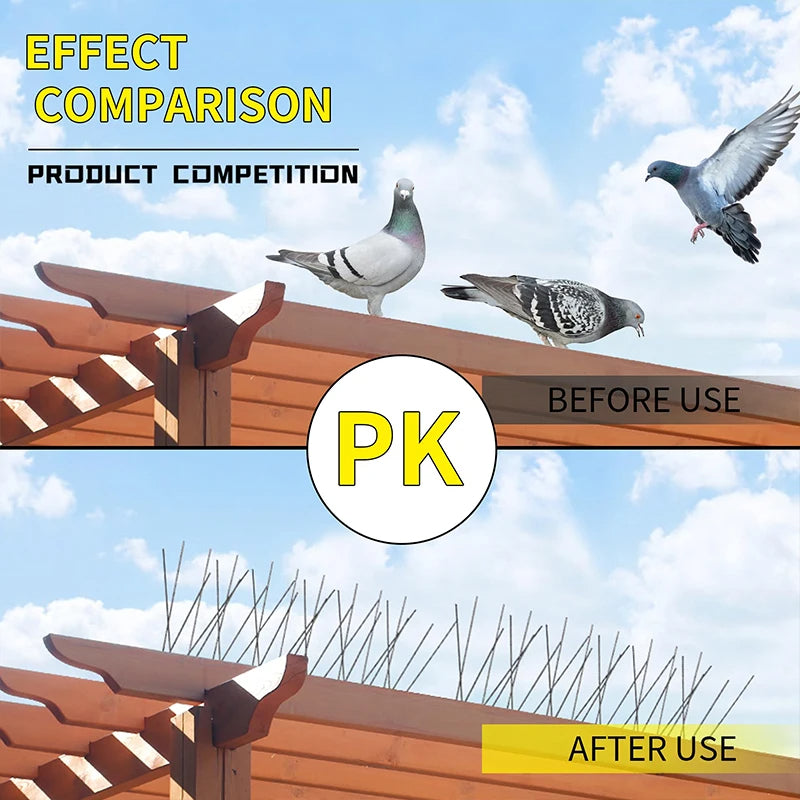 SteelSpike | Outdoor Stainless Steel Bird Spikes