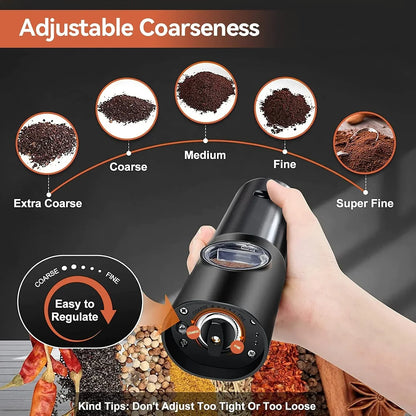 SpiceOne | Electric Mill with Rechargeable Battery & LED Light