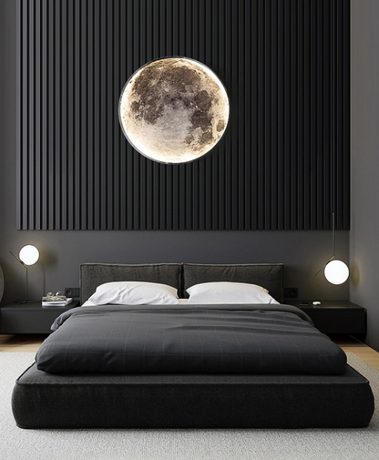 GlowMoon | Minimalist Wall Light in Moon Design