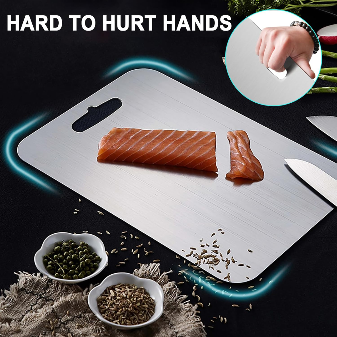 PureBoard | BPA-Free Titanium Cutting Board for Healthy Cooking