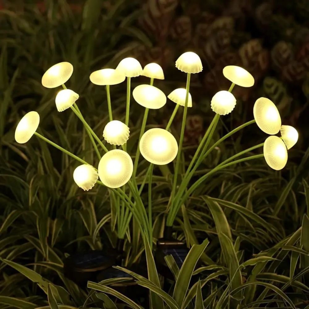 StarStem | Solar Wobbling Mushroom Garden Decor Lights