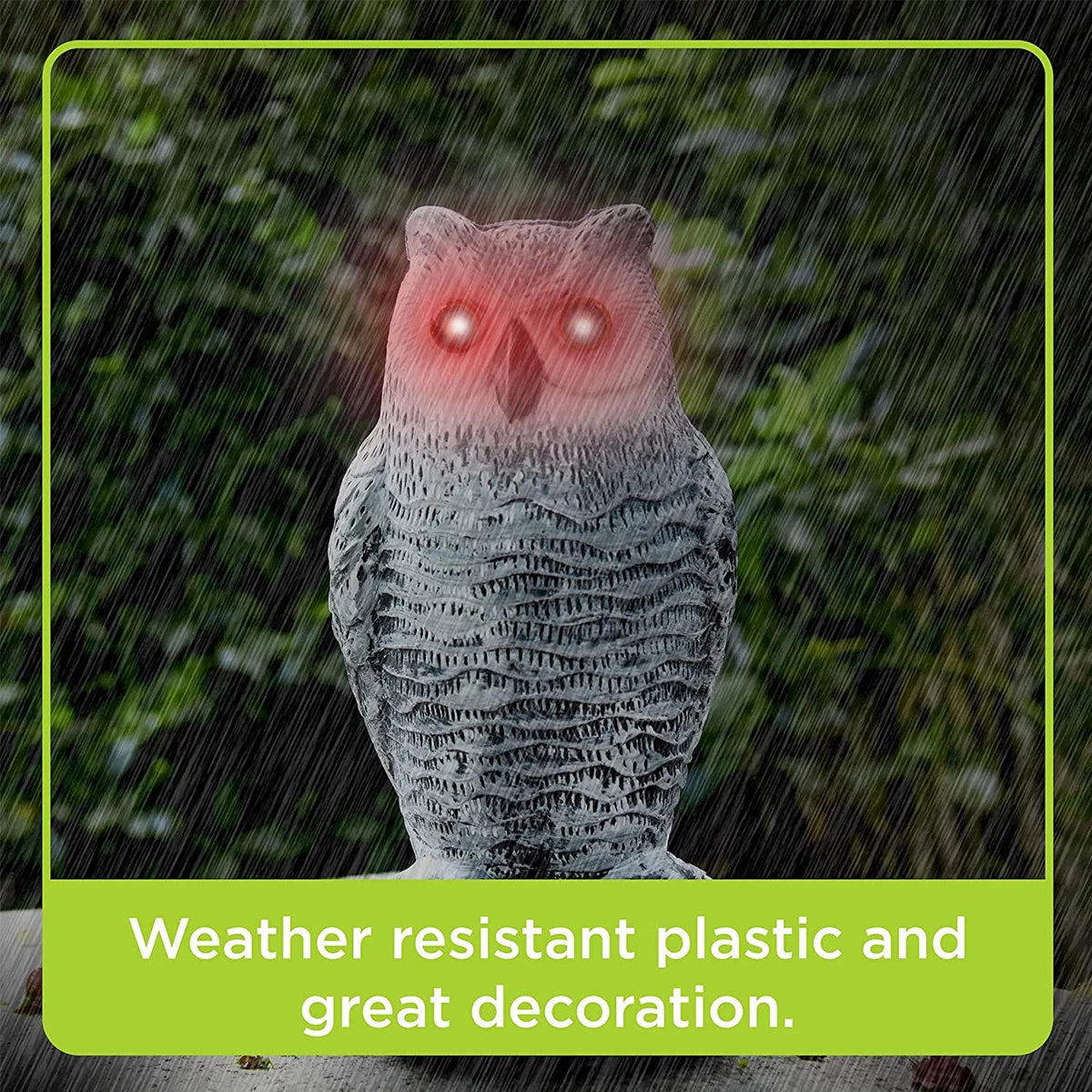 ScareOwl | Realistic Owl Decoy Bird Scarer