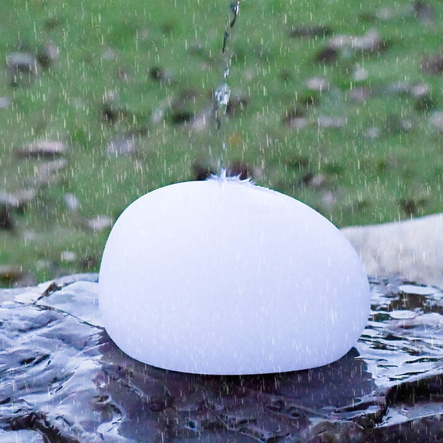 SolLumina | Solar-Powered Waterproof PE Spherical LED Outdoor Decorative Light