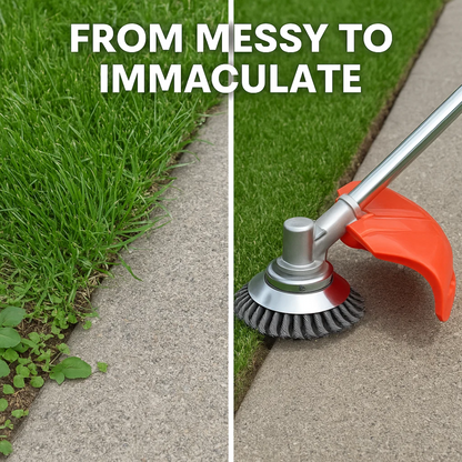 GreenEdge | Weed Brush for Neat Lawn Edges