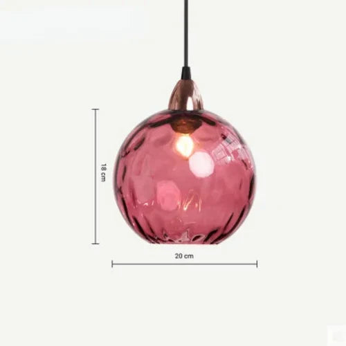 SilvaGlobe | Glass Globe Pendant Light