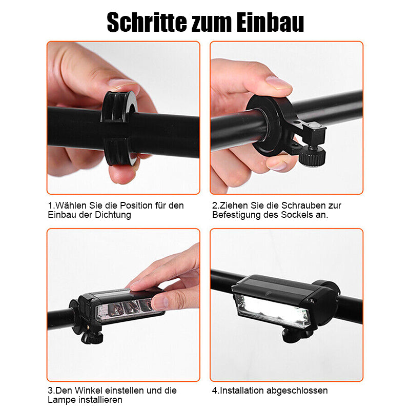 CycleRay | Glare-free 180° front light for bicycles
