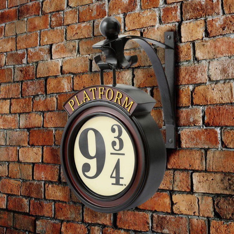 HogwartsGlow | Platform 9 3/4 Wall Lamp – Harry Potter Decor & Warm Glow