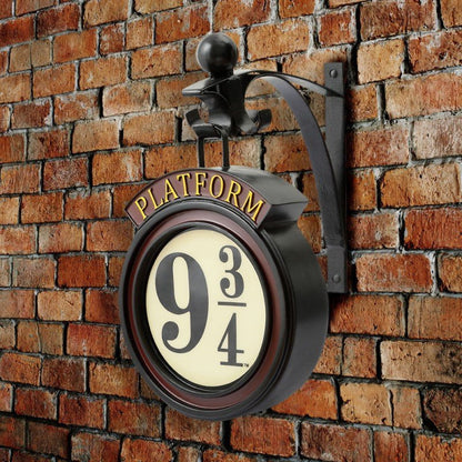 HogwartsGlow | Platform 9 3/4 Wall Lamp – Harry Potter Decor & Warm Glow