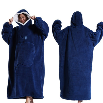 ChicLoom | Hooded Fleece Robe – Thick & Warm Winter Comfort