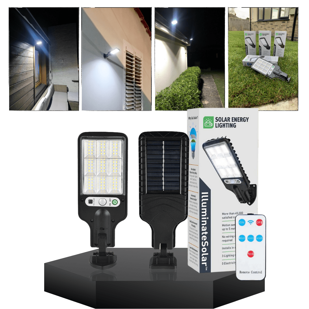 SolaraBeam | Solar Energy Outdoor Lamp with Motion Sensor