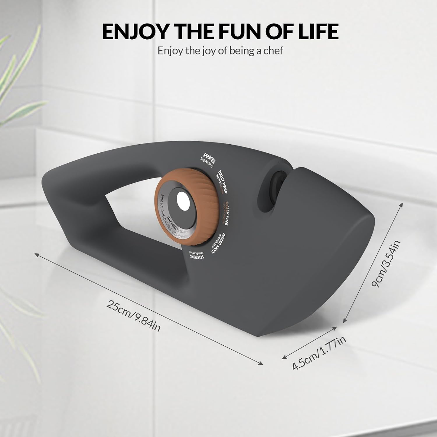 EdgeFix | Handheld Kitchen Knife Sharpener Scissors