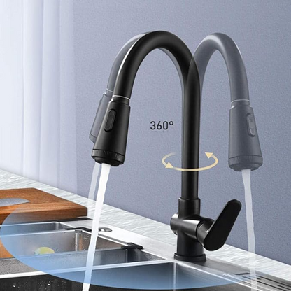 SwiftFlow | Pull-Out Kitchen Tap with Modern Functionality