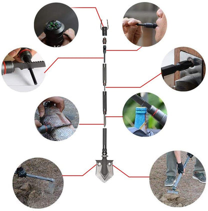 ForgeShovel | Compact Tactical Spade for Outdoor Adventures
