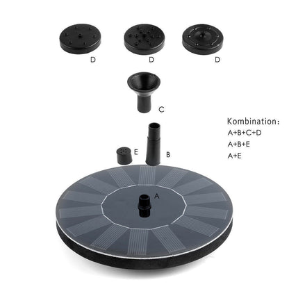 GardenJet | Solar-Powered Fountain Pump for Spring & Summer