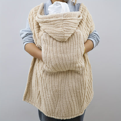 SnugAura | Winter Blanket – Hand-Warmer Pocket for Cosy Nights