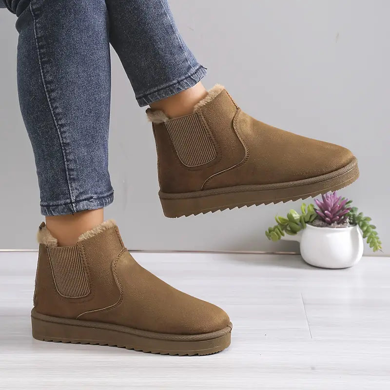 SnowFit | The Most Comfortable Plush Fleece Snow Boots