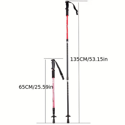 SummitPro | Trekking Poles – Ergonomic Grip & Telescopic Adjustment