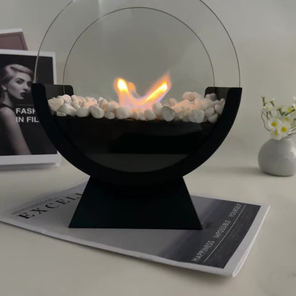 SkyFlame | Compact Fireplace – Skyscraper-Inspired Design