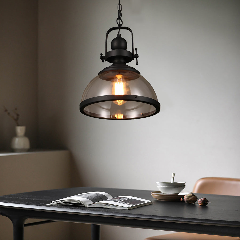 DomeLuxe | Antique Glass Iron Retro Industrial Chandelier Pendant Ceiling Lights