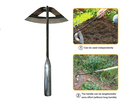 WeedBlade | Robust Hollow Fork Made of Steel for Effortless Weeding