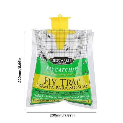 ZapBag | Eco Disposable Fly Trap for Outdoor Use